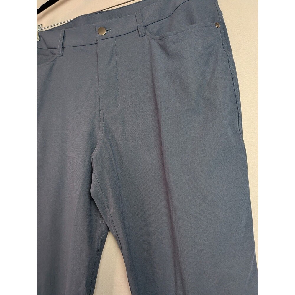 Lululemon Pants Mens 36x31 Blue ABC Warpstreme Classic Fit Chino LM5AO1S Comfort - Picture 5 of 12